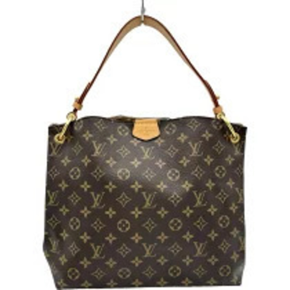 Louis Vuitton Graceful Brown Monogram Canvas Handbag
